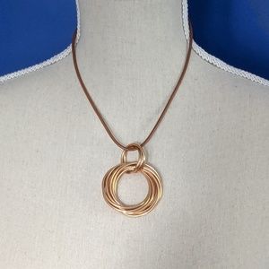 3 for $20 Free flowing circles necklace